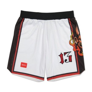 Ed Hardy Devil Head Short Bukse Herre Hvite | SK0196235