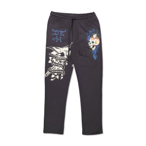 Ed Hardy Eagle Skull Sweatpant Bukse Herre Grå | KE0549862