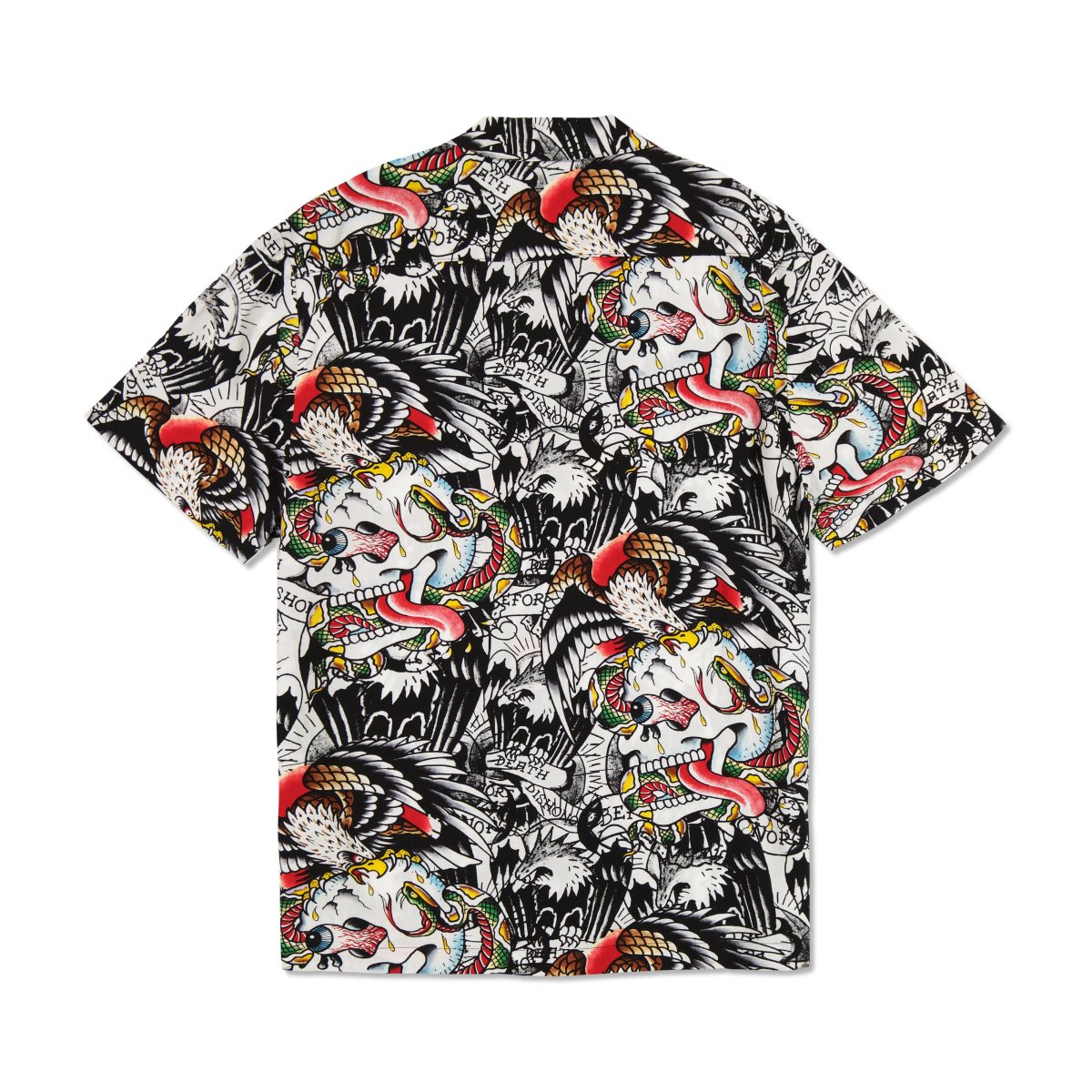 Ed Hardy Battle Skull Skjorte Herre Multicolor | VX0917563