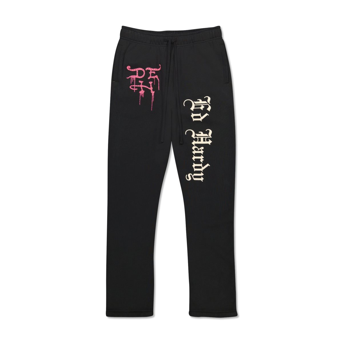 Ed Hardy Destroy Skele Sweatpant Bukse Herre Svarte | QB3718245