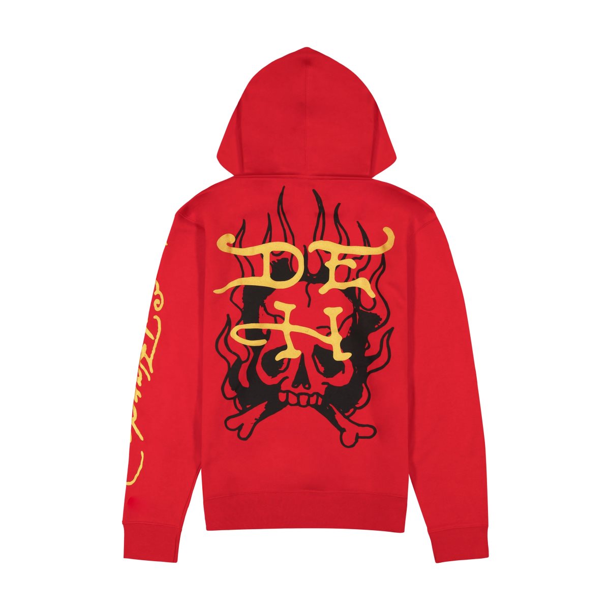 Ed Hardy Dragon Mens Hoodie Hettegenser Herre Rød | TO7458391