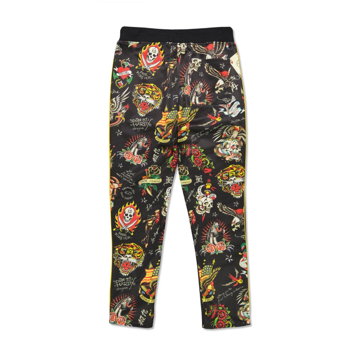 Ed Hardy Flashboard Trackpant Bukse Herre Svarte | OD0892175