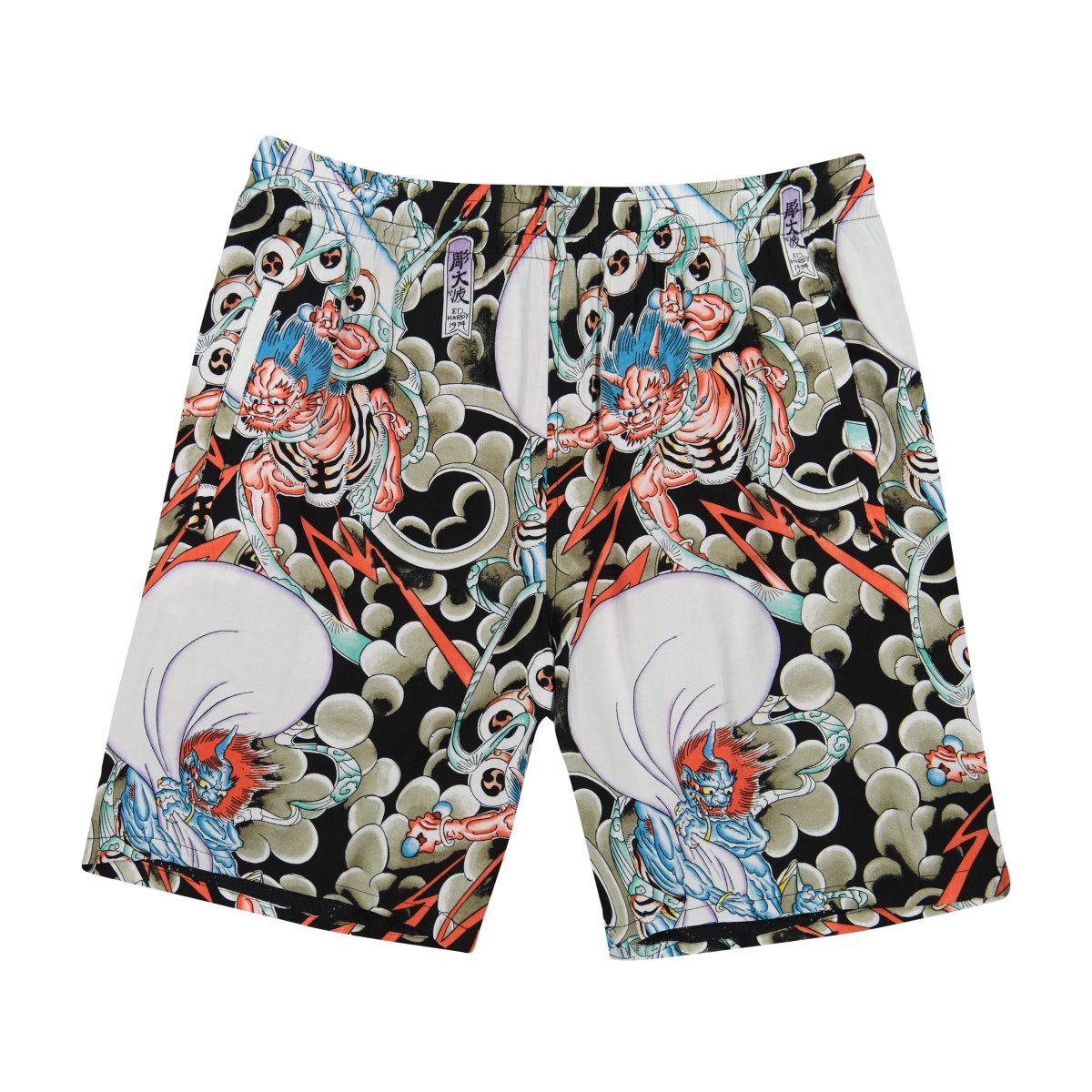 Ed Hardy Japan Bee Print Short Bukse Herre Multicolor | GM1748302