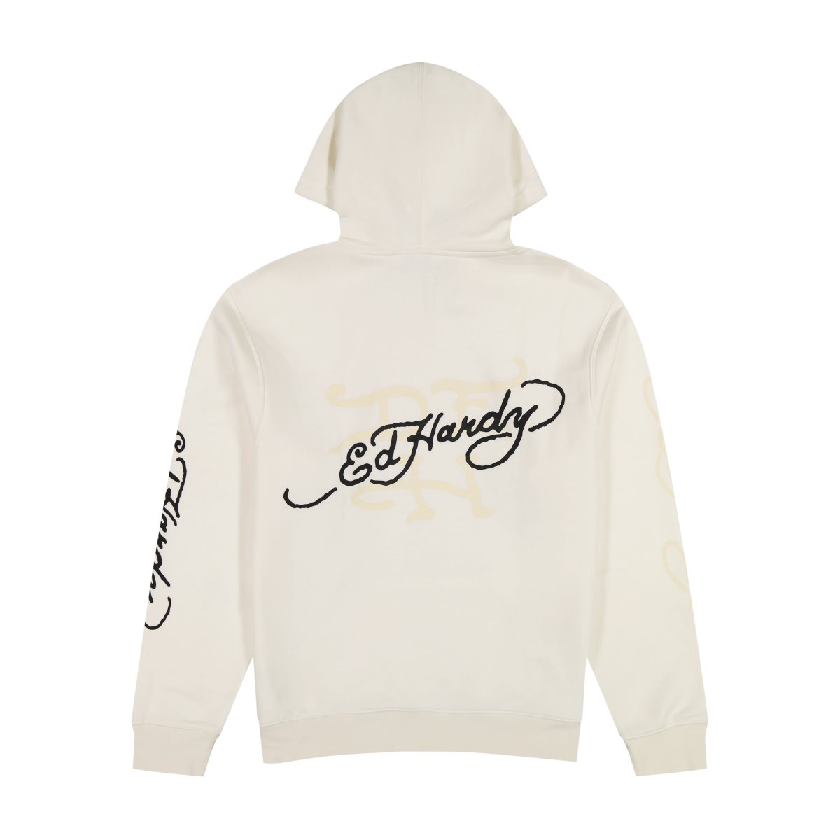 Ed Hardy Japan Dragon Ivory Pullover Hoodie Hettegenser Herre Hvite | SP2758046