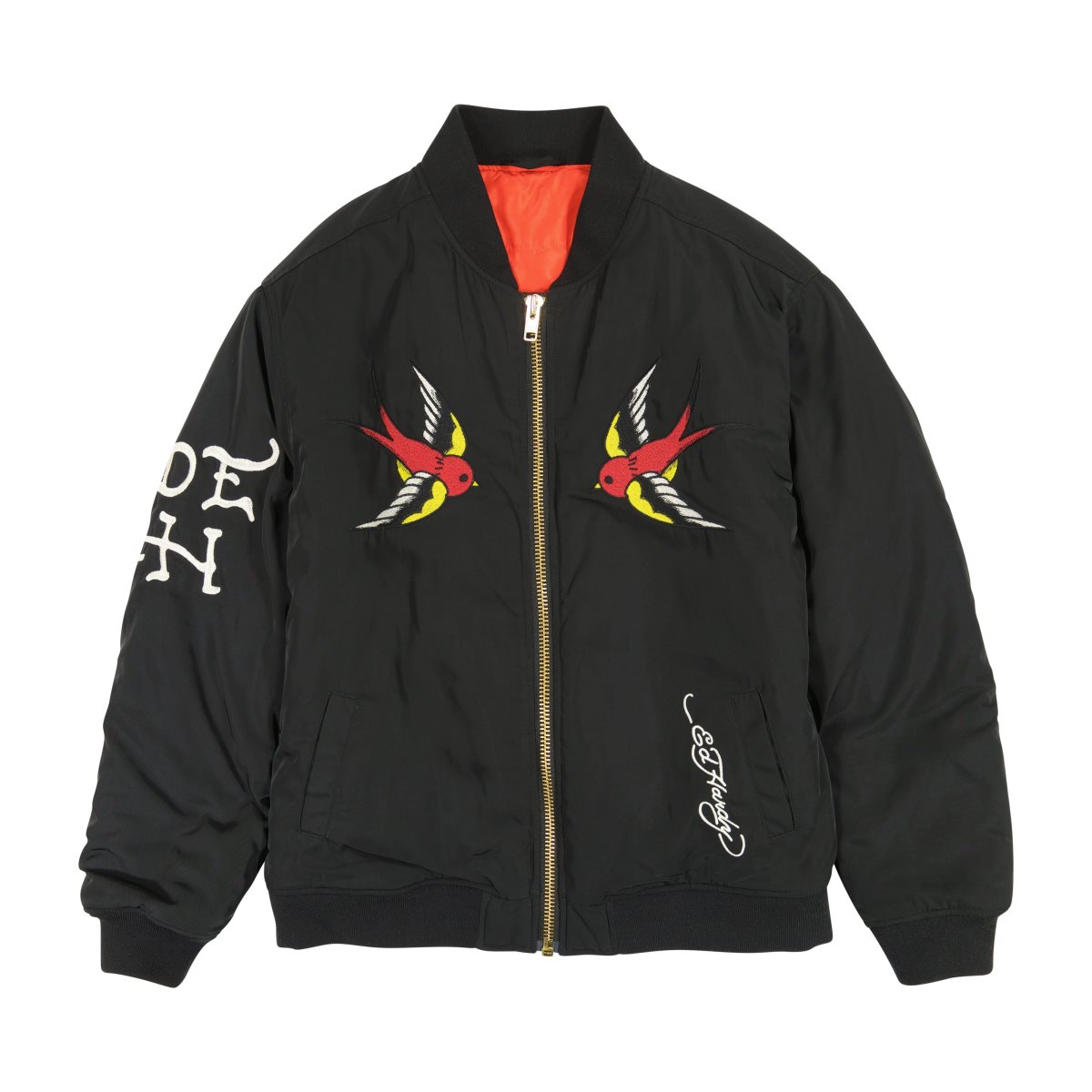 Ed Hardy LKS Skull Bomber Jacket Ytterklær Herre Svarte | VQ7980521