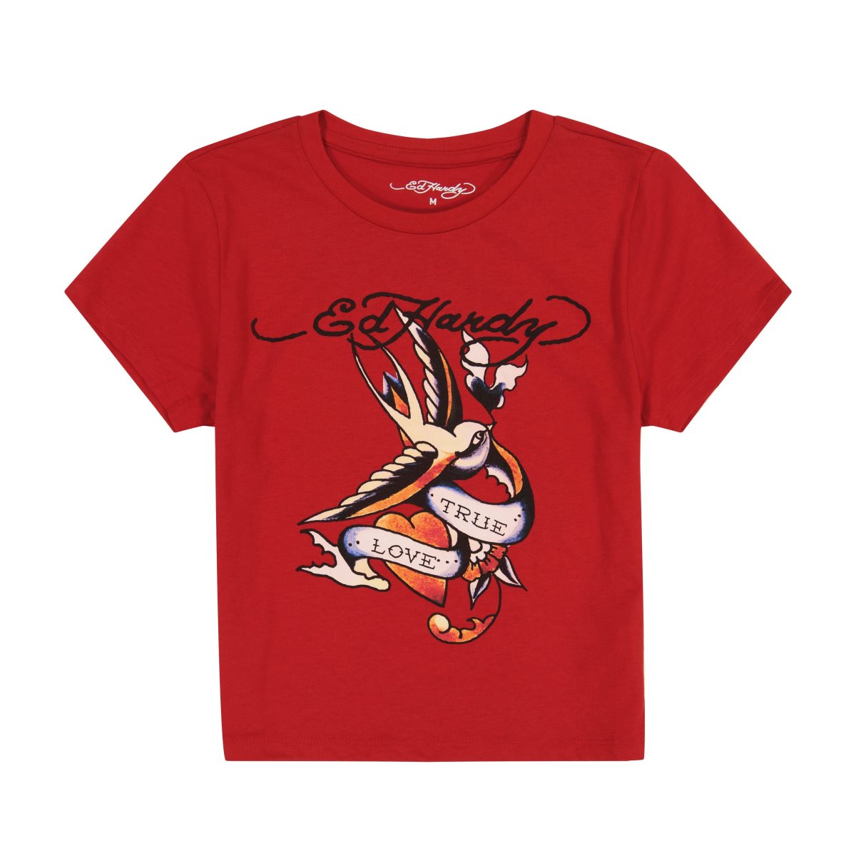 Ed Hardy Love Bird Baby Tee Baby Tees Dame Rosa | ZB7512986