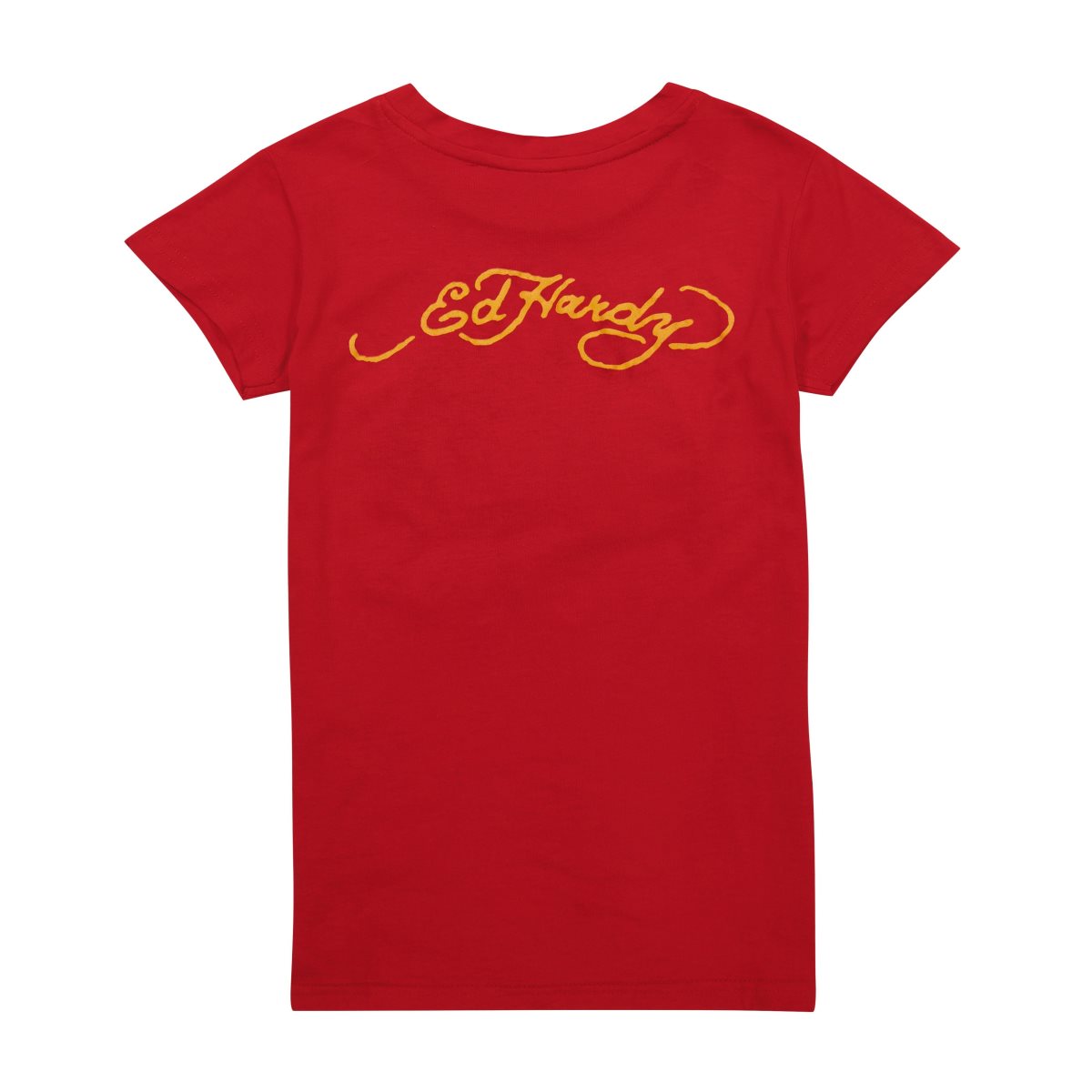 Ed Hardy Love Eternal Fitted Tee Topper Dame Rosa | MC4796253