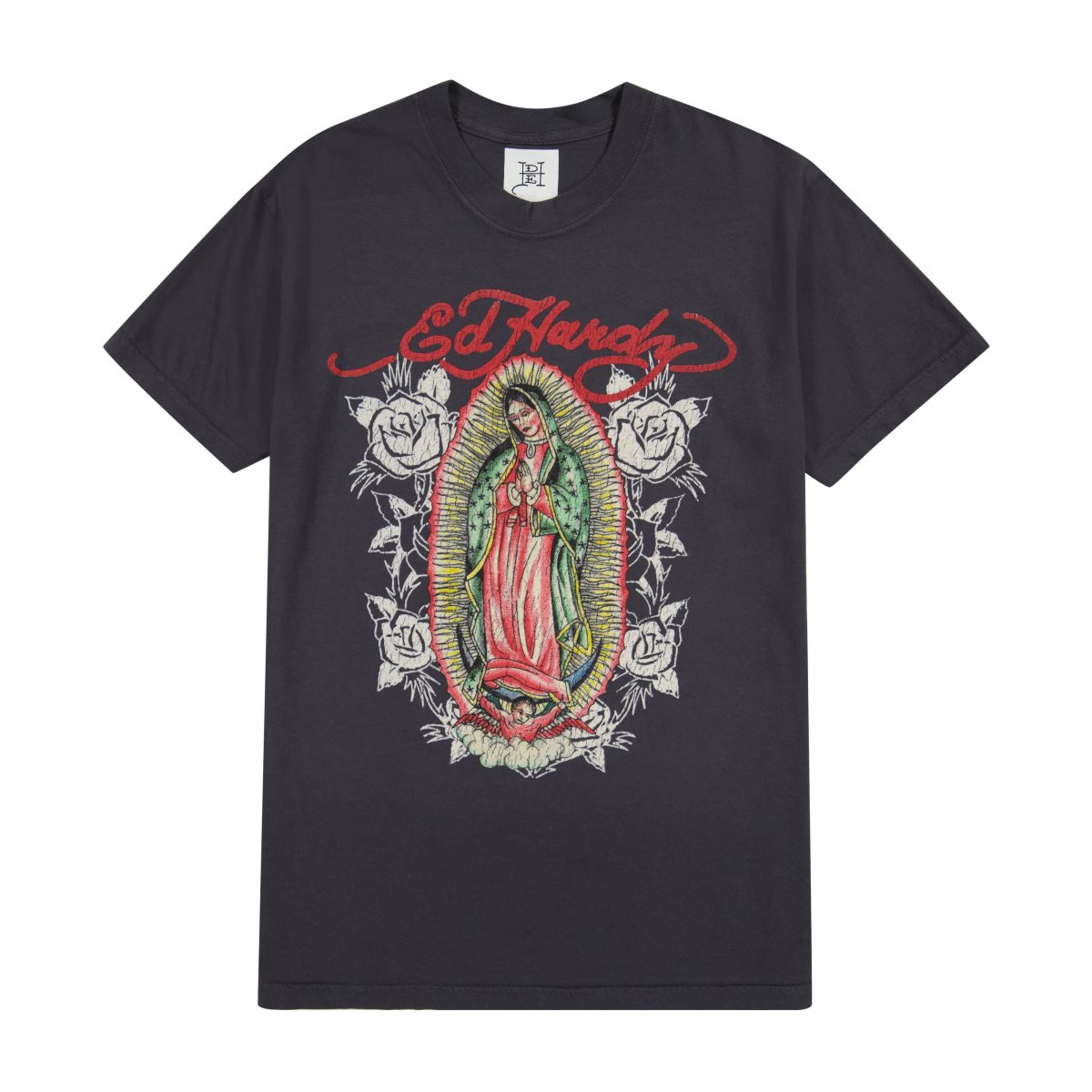 Ed Hardy Mary Tee T-skjorte Herre Grå | OY0938725