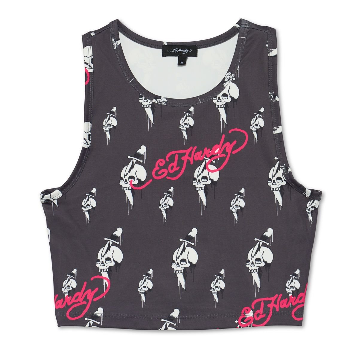 Ed Hardy Skull Sport Tank Topper Dame Svarte | TE6108429