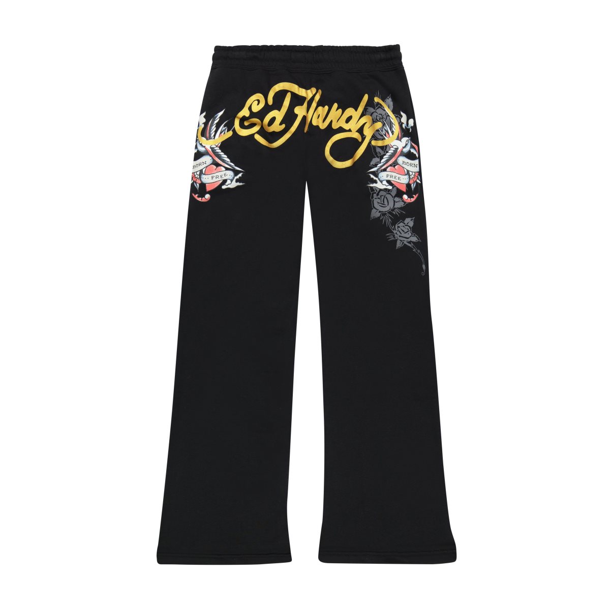 Ed Hardy Swallow Sweatpants Bukse Dame Svarte | HX6380217