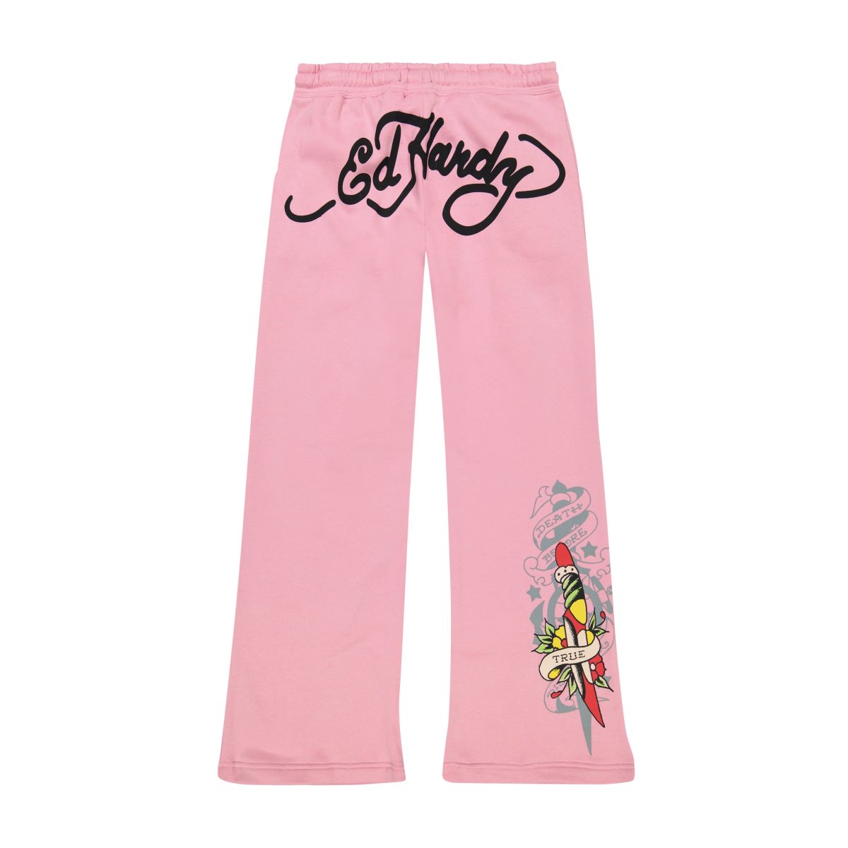 Ed Hardy Tiger Dagger Sweatpants Bukse Dame Bubblegum | AT7860419