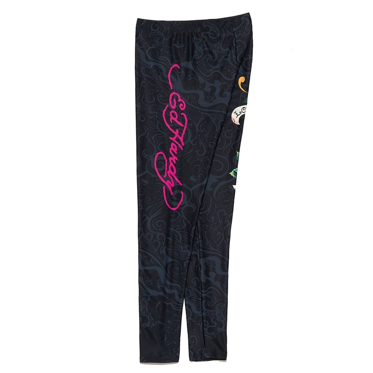 Ed Hardy Y2k Tattoo Legging Bukse Dame Svarte | KY4810729